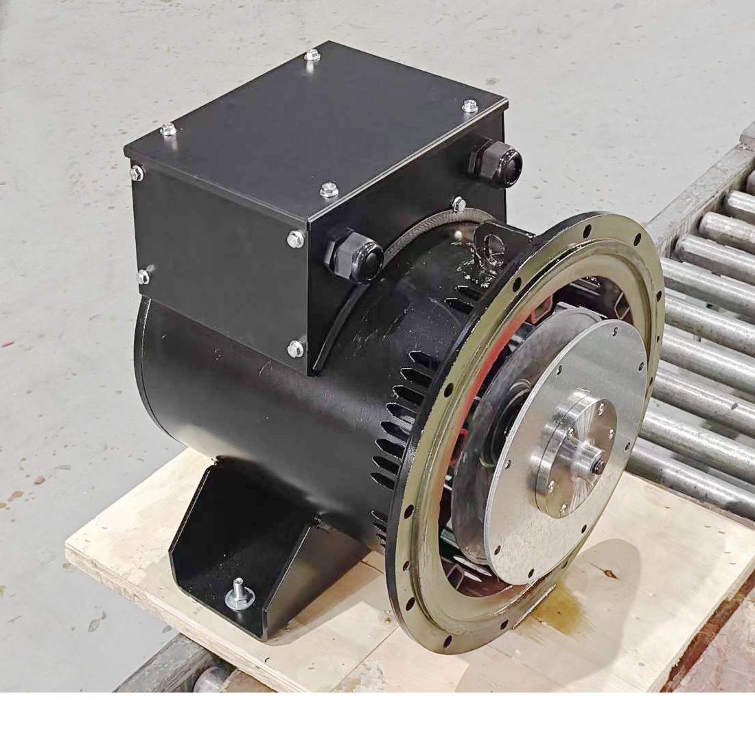 电吸盘专用发电机-挖机改吸盘磁体 紧凑安装尺寸的液压驱动发电机