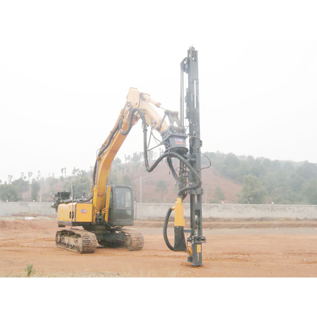 挖机改钻头动力